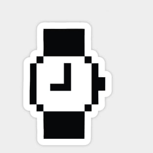 Old Classic Mac Loading Wristwatch Pointer Icon Sticker